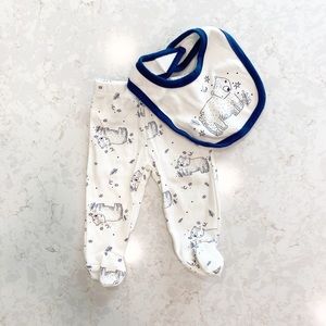 Chick Pea Bear Print Pants